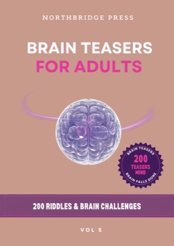 Brain Teasers for Adults Vol. 5 cover