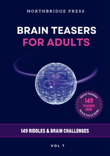 Brain Teasers for Adults Vol. 7 cover