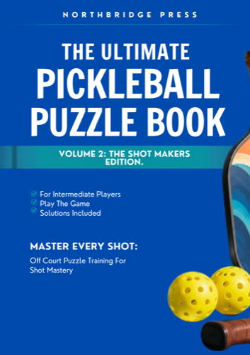 Ultimate Pickleball Puzzle Book Vol. 2 cover