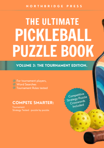 Ultimate Pickleball Puzzle Book Vol. 3 cover