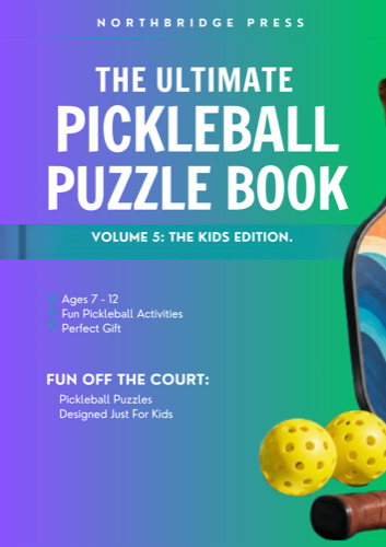 Ultimate Pickleball Puzzle Book Vol. 5 cover